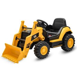 Children's electric tractor Baby Mix CAT yellow