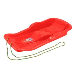 Plastic bobs Baby Mix KAROL red
