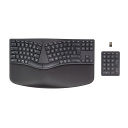 Tastatura 960 Ergonomic USB Wireless/Bluetooth Negru
