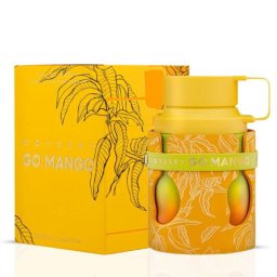 Armaf Odyssey Go Mango - Apă de parfum (EDP), 100 ml - Categorie olfactivă: Fruity-woody - Note vârf: Lămâie, Ghimbir, Flori albe, Piper roz - Note mijloc: Mango, Lemn uscat, Tonka - Note bază: Amber, Vanilie, Guaiac, Mosc