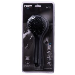 Accesorii sanitare FPD-2B Cap de duș multifuncțional 3 în 1, negru ABS, FLOW