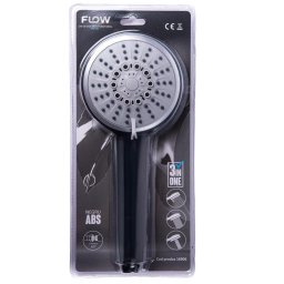 Accesorii sanitare FPD-3B Cap de duș multifuncțional 3 în 1, negru ABS, FLOW