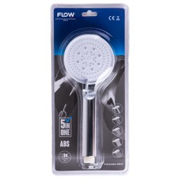 Accesorii sanitare FPD-5C Cap de duș multifuncțional 5 în 1, crom ABS, FLOW
