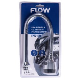 Accesorii sanitare FPF2-55C Pipă flexibilă cu 2 funcții pentru baterie, FLOW
