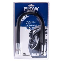 Accesorii sanitare FPF-50B Pipă flexibilă neagră pentru baterie, FLOW