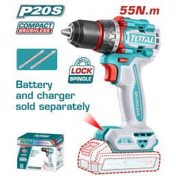 TOTAL - MASINA DE GAURIT - 20V - 55N.m MOTOR FARA PERII (NU INCLUDE ACUMULATOR)