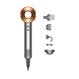 Uscator de par Uscător de păr 1600W, ionizare, 3 viteze, 4 temperaturi, concentrator, Copper/Nickel