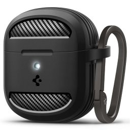 Husă SPIGEN Rugged Armor Google Pixel Buds 2a, Matte, Wireless, Universal – Negru