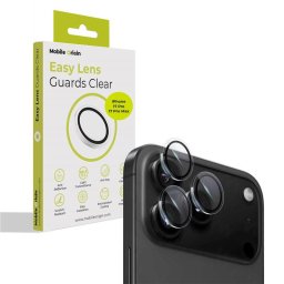 Protecție cameră Mobile Origin camera Easy Lens Guards 17 / 17 Max pentru iPhone 17 Pro / 17 Pro Max, transparenta – Transparent