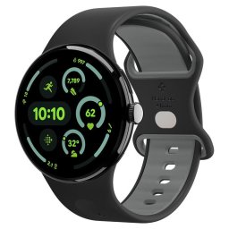 Curea Spigen Nano Pop Band pentru Google Pixel Watch 4/3/2/1 41mm, Black Sesame