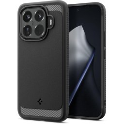 Husa Spigen Rugged Armor pentru Xiaomi 15T Pro, Matte Black