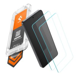 Folie sticla Spigen Glass tR EZ Fit Pro HD pentru Samsung Galaxy S26, set 2 bucati