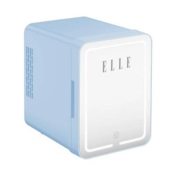 Frigidere ELLE 4L mini fridge with LED make-up mirror, blue
