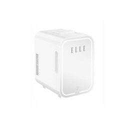 Frigidere ELLE 8L mini fridge with LED make-up mirror, white