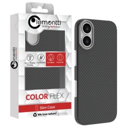 Husa Lemontti Husa Slim Aramid/Kevlar Magsafe 1500D iPhone 17 Negru