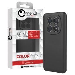 Husa Lemontti Husa Silicon Soft Slim Xiaomi Redmi Note 15 Pro 5G Negru