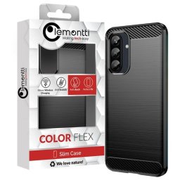 Husa Lemontti Husa Carbon Case Flexible Samsung Galaxy A37 Negru