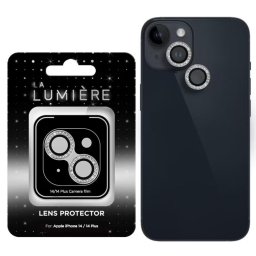Folie de sticlă cameră La Lumiere Diamond Lens pentru Apple iPhone 14 / 14 Plus - argintiu