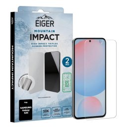 Eiger Pachet 2 buc Folie Mountain Impact GRS Samsung Galaxy S26 Clear