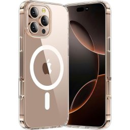 Husa Husa TP Flex MagSafe iPhone 16 Pro Max Clear Transparent