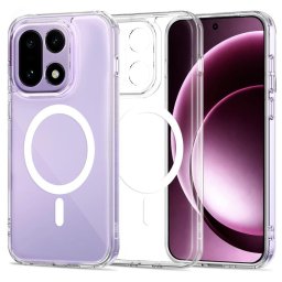 Husa Husă telefon Tech-Protect Flexair Hybrid MagSafe 15, MagSafe pentru OnePlus 15 – Transparent