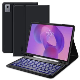Husă telefon Tech-Protect Tastatura SC Pen Plus Keyboard Lenovo Idea Tab Plus 12.1 TB 361, Protectie dispozitiv, Universal – Negru