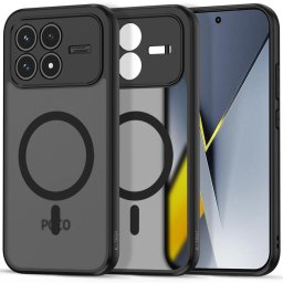 Husa Tech Protect Magmat MagSafe Xiaomi Poco F8 Pro Matte Black Antisoc