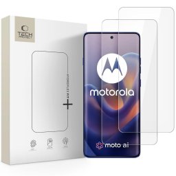 Sticlă de protecție Tech-Protect hidrogel Hydro Flex Plus Motorola Edge 60 / 60 Pro / 60 Fusion, set 2, Protectie ecran, Universal – Transparent