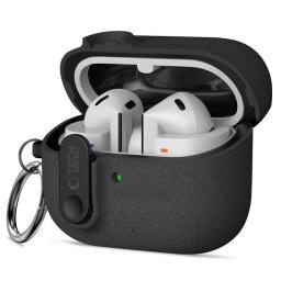 Husa casti Tech-Protect Slim Hook pentru Samsung Galaxy Buds 3 / 3 FE / 3 Pro, Black