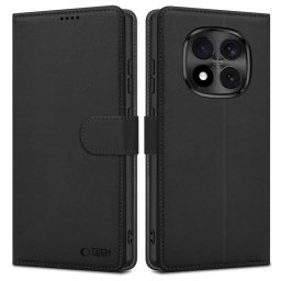 Husa Tech Protect Wallet Xiaomi Poco M8 Pro Redmi Note 15 Pro Plus 5G Matte Black