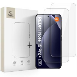 Sticlă de protecție Tech-Protect hidrogel Hydro Flex Plus Xiaomi Poco M8 Pro / Redmi Note 15 Pro Plus 5G, set 2, Protectie ecran, Universal – Transparent