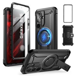 Husa Supcase Unicorn Beetle Pro Mag MagSafe 2-set pentru Galaxy S26, culoare Black