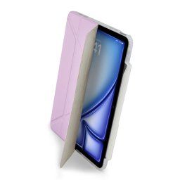 Husă tabletă Pipetto Origami No3 Pencil 13, metallic pentru iPad Air 13 inch 2024-2026 – Mov / Mov metalizat