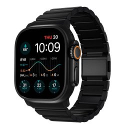 Bratara Nomad Titanium Band V2 pentru Apple Watch 46/49mm, black hardware