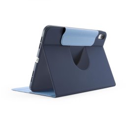 Husă tabletă Pipetto Origami No5 Rotating Folio / 11 inch, 360°, dark pentru iPad Air 10.9 / 11 inch, rotire 360° – Albastru