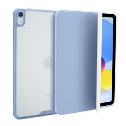Husă tabletă Pipetto Origami No7 Tri-Folio / 2022, light pentru iPad A16 / iPad 2022, stand pliabil – Albastru