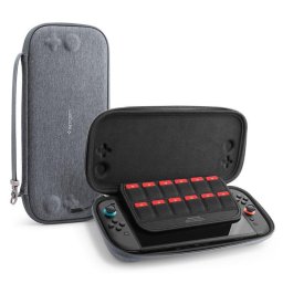 Husa Spigen Klasden 2 Pouch pentru Nintendo Switch 2, culoare charcoal gray