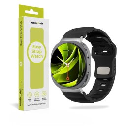 Curea Mobile Origin Easy 8 pentru Galaxy Watch 8 – Negru