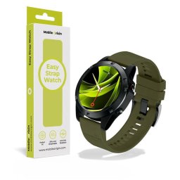 Curea Mobile Origin Easy, dark pentru smartwatch 22mm – Verde