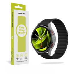 Curea magnetica Mobile Origin Easy Strap pentru smartwatch 20mm, culoare negru