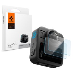 Folie de protecție SPIGEN Glass tR Slim GoPro MAX 2, set 2 bucati, Universal – Nespecificata