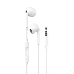 Casti X14PRO In-ear Control pe fir Jack 3.5mm Lungime cablu 1.2m Alb