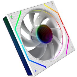 Cetus 4P-12RB26W-ARGB ARGB LED 120 mm Alb