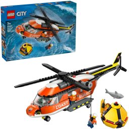 LEGO 60503 City Coast Guard Helicopter, Construction Toy