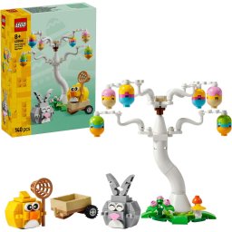 LEGO 40808 Easter Bunny and Easter Egg Hunt, construction toy