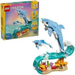 LEGO 31385 Creator 3-in-1 Sea Creatures: Beautiful Dolphins