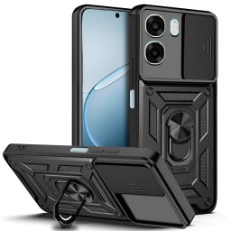 Husa Husa pentru Oppo A6x 4G / A6x 5G - Techsuit CamShield Series - Black