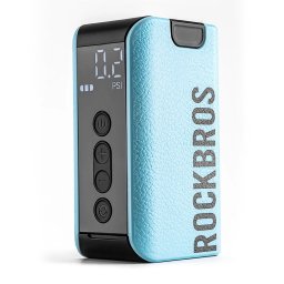 Rockbros 42520006001 Electric Pump Compressor with Digital Display for Balls / Balloons - Blue