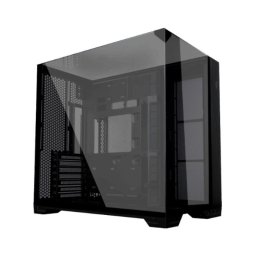 Carcasa O11 Vision Compact RGB Fara sursa Negru
