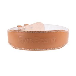 Aparatori si Protectii corporale Centură fitness din piele Brown - GymBeam